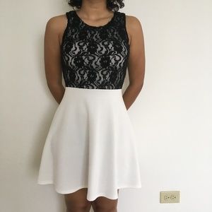 Open back dress